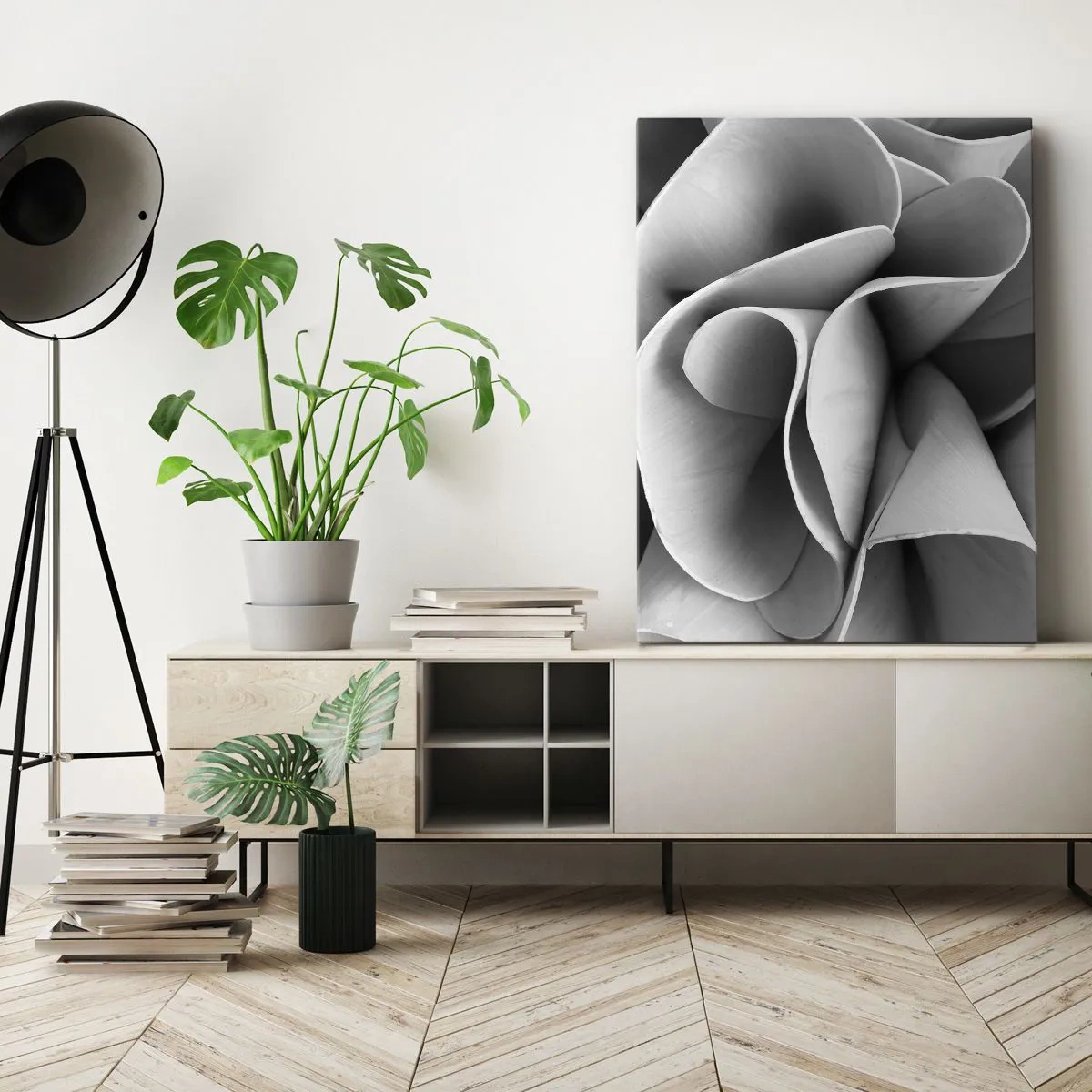 Schilderen op canvas - Het gebeurt in de ruimte - 50x70 cm