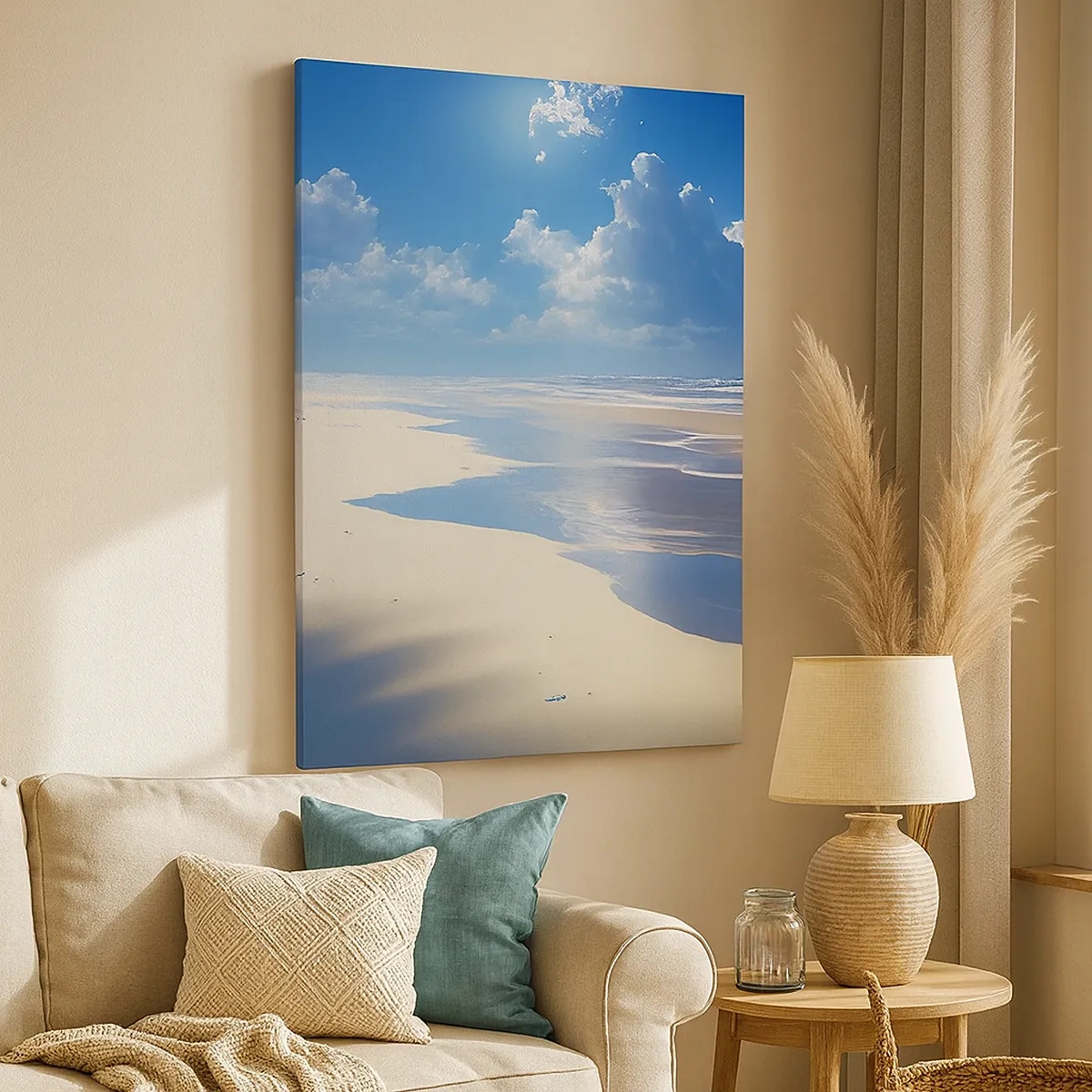 Schilderen op canvas - Paradijselijke vakantie - 50x70 cm