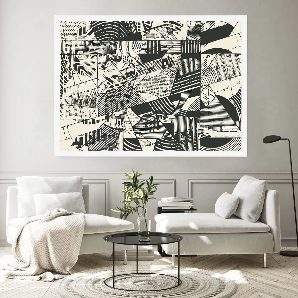 Poster - De dynamiek van nu - 70x50 cm