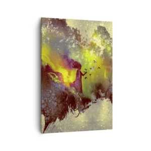 Schilderen op canvas - Moeder Natuur - 70x100 cm