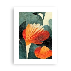 Poster - De hitte van de tropen en de koelte van het groen - 30x40 cm