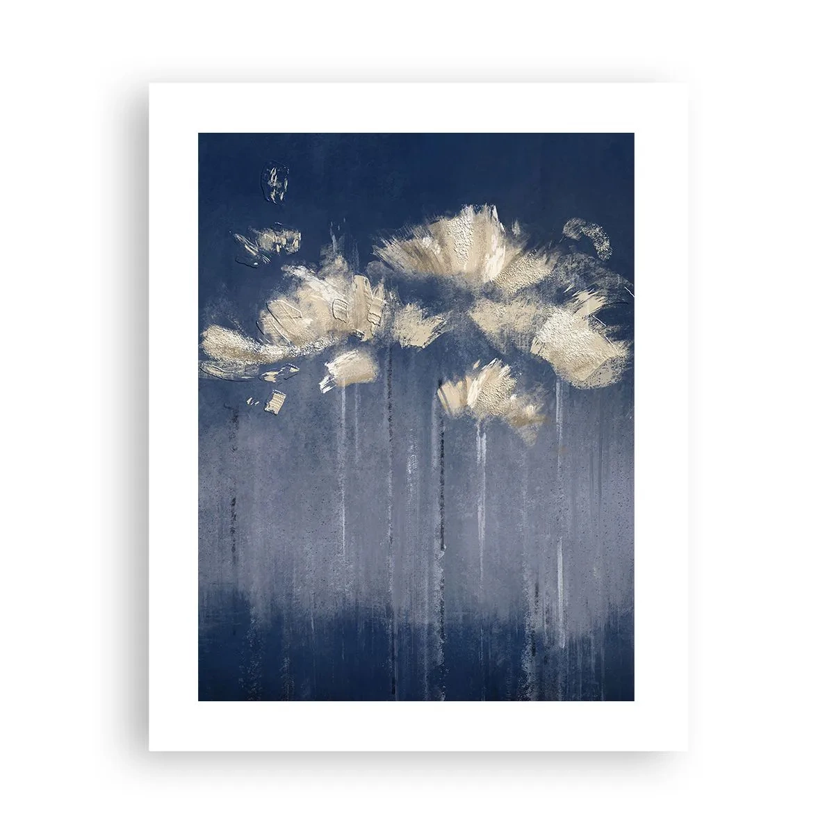 Poster - Als bloemblaadjes in de wind - 40x50 cm