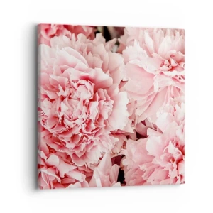 Schilderen op canvas - Roze droom - 30x30 cm