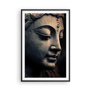 Poster in een zwarte lijst - In harmonie met de wereld - 61x91 cm