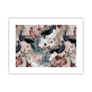 Poster - In de paleistuin - 40x30 cm