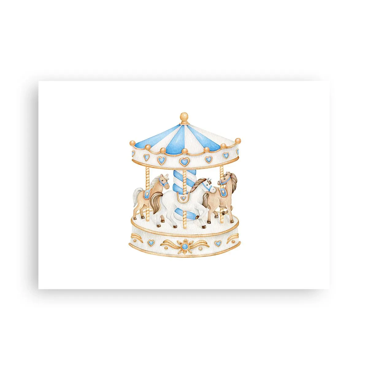 Poster - Zoete jeugd - 70x50 cm