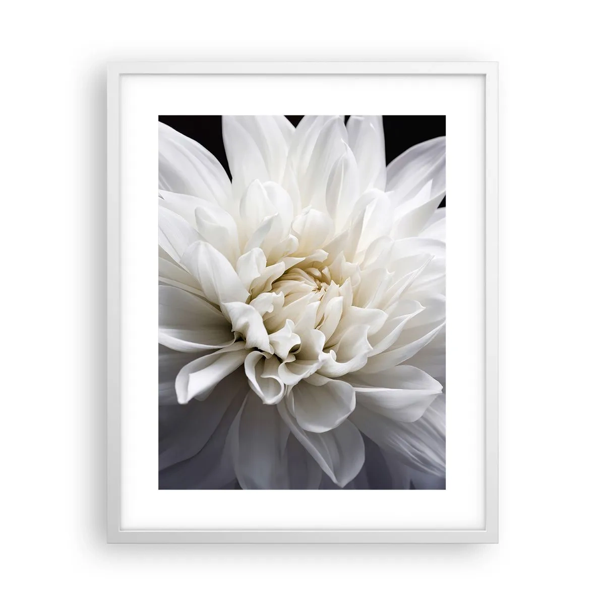 Poster in een witte lijst - Ochtend van de bruid - 40x50 cm