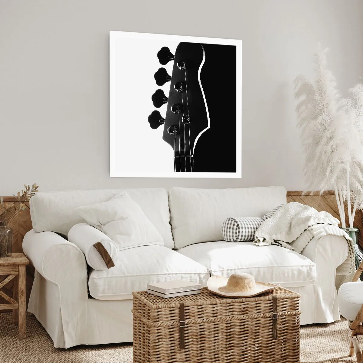 Poster - Rock stilte - 60x60 cm