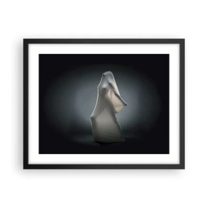 Poster in een zwarte lijst - Verborgen verlangens - 50x40 cm