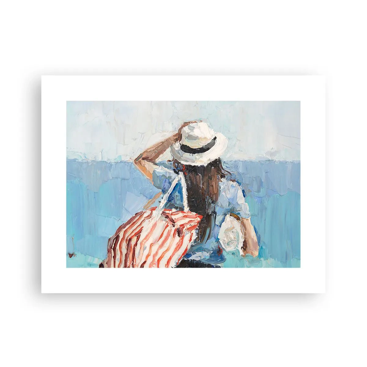 Poster - Welkom bij je vakantie - 40x30 cm