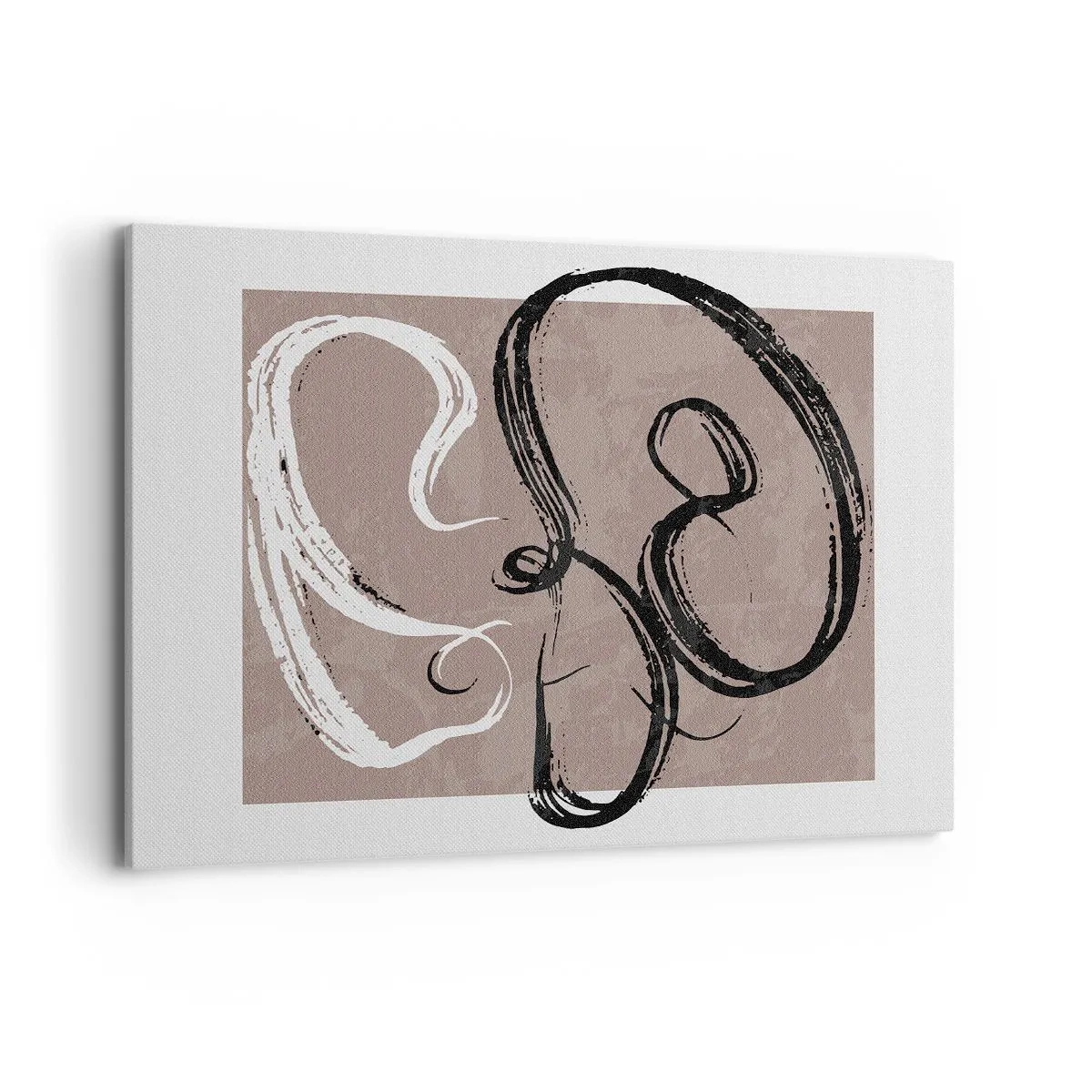 Schilderen op canvas - Compositie – de zoektocht naar volheid - 100x70 cm