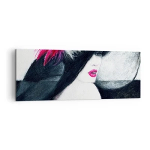 Schilderen op canvas - Altijd een geheim - 140x50 cm