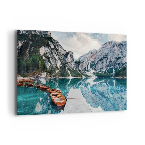 Schilderen op canvas - We zullen je schoonheid laten zien - 120x80 cm