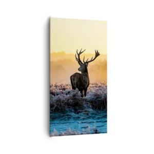 Schilderen op canvas - Gekroond op zijn landgoed - 65x120 cm