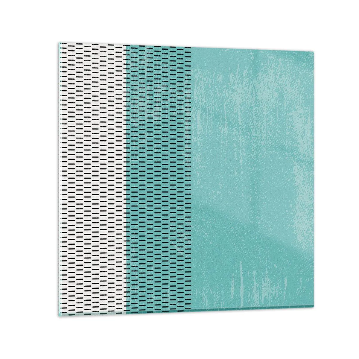 Schilderen op glas - Een uitgebalanceerde compositie - 30x30 cm