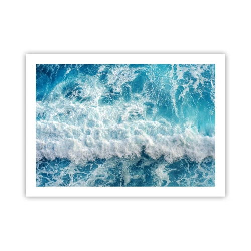 Poster - Vrolijk en springend - 70x50 cm