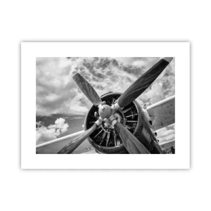 Poster - Veroveraar van de lucht - 40x30 cm