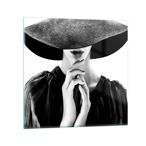 Schilderen op glas - Verborgen schoonheid - 30x30 cm