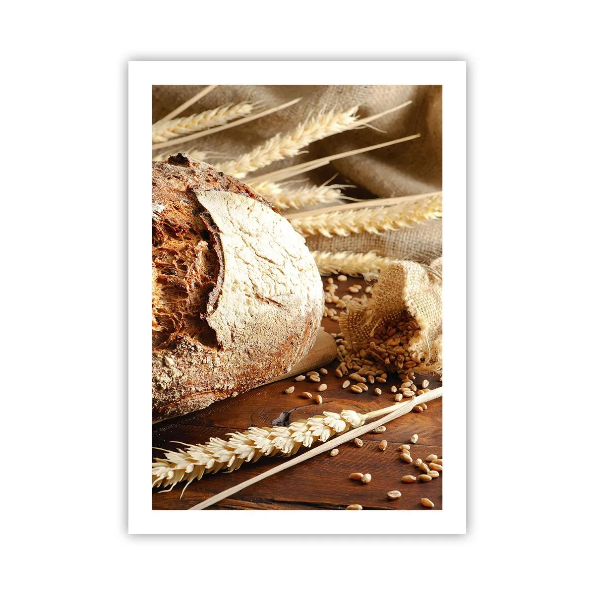 Poster - Smakelijk, geurig, knapperig - 50x70 cm