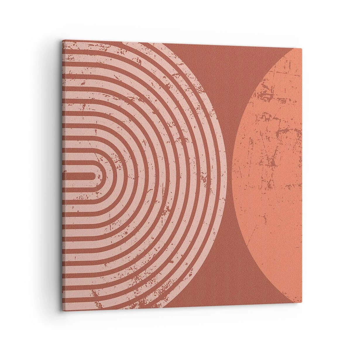 Schilderen op canvas - Een nauwe band - 50x50 cm