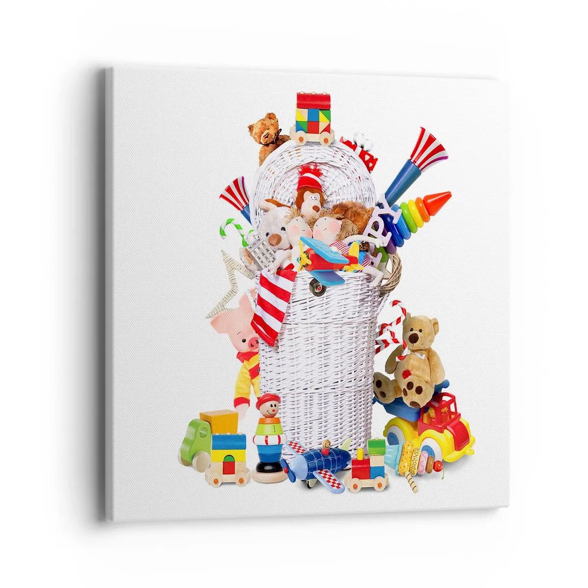 Schilderen op canvas - Schatjes van Kleintjes - 40x40 cm