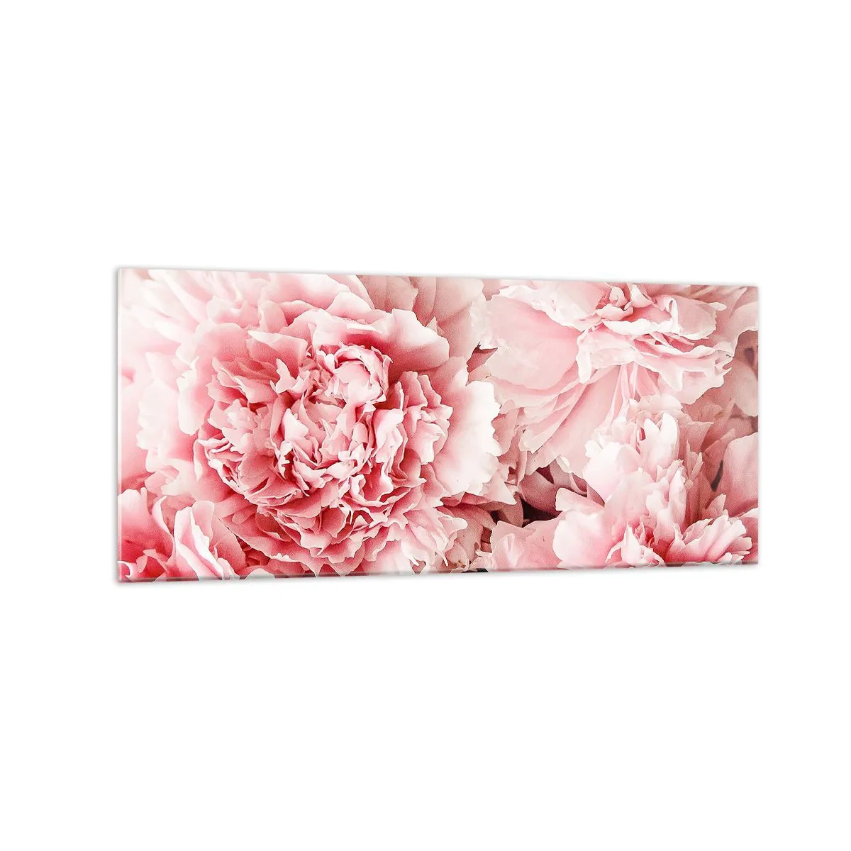 Schilderen op glas - Roze droom - 120x50 cm