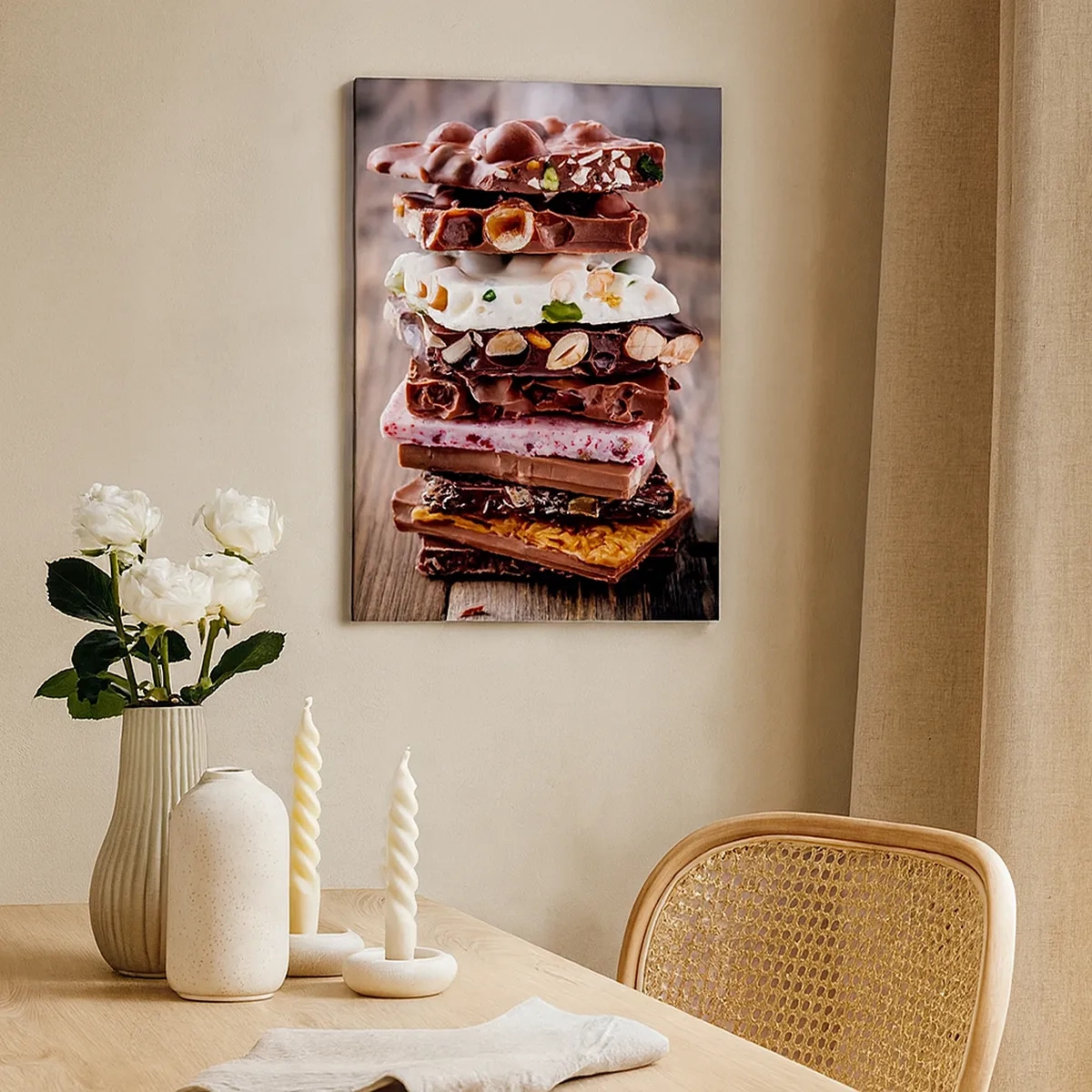 Schilderen op canvas - Een heerlijk vooruitzicht - 50x70 cm