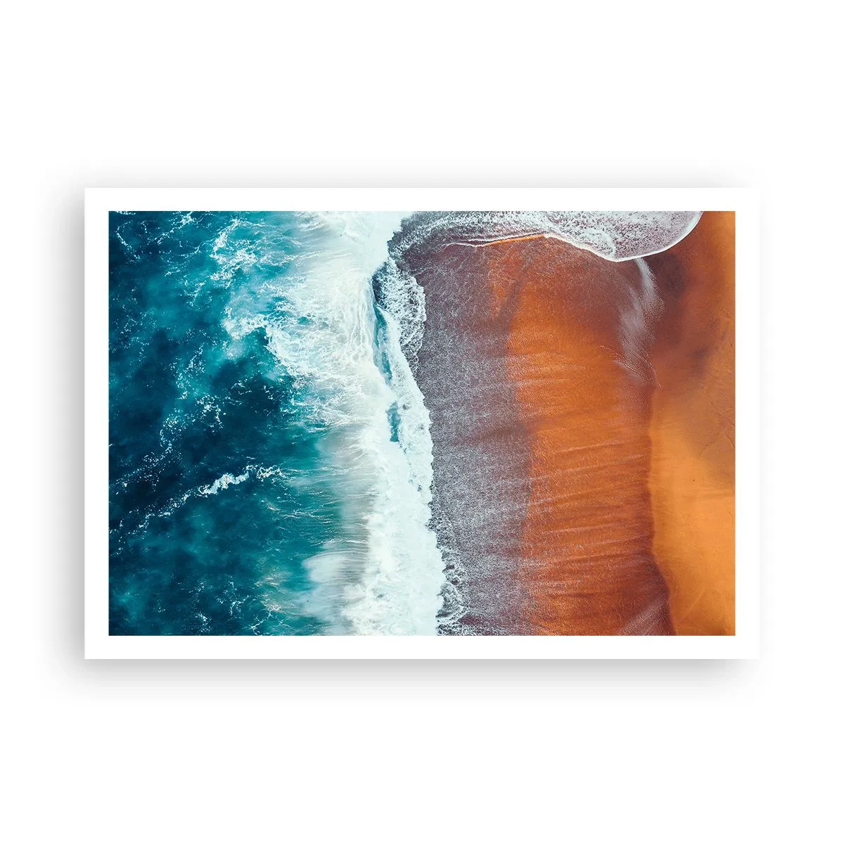 Poster - Aanraking van de oceaan - 100x70 cm