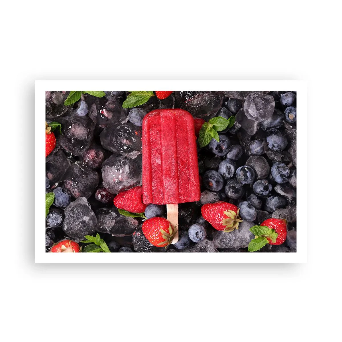 Poster - De smaak van hete zomer - 91x61 cm