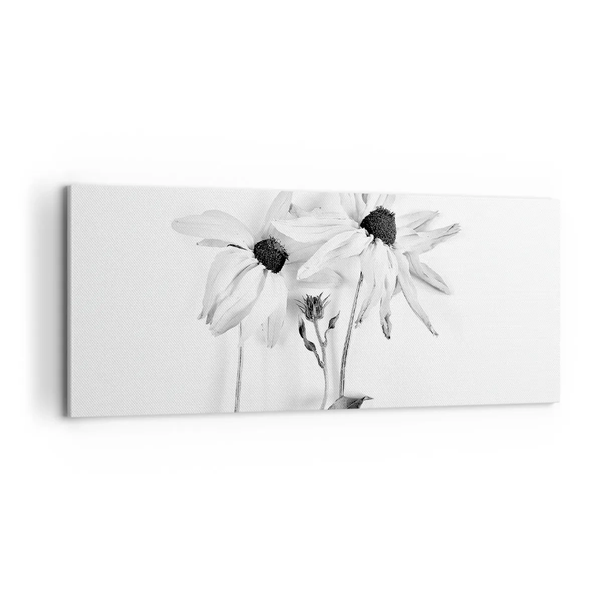 Schilderen op canvas - Niemand wil alleen zijn - 100x40 cm