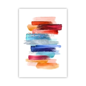 Poster - Omhoog en omlaag - 70x100 cm