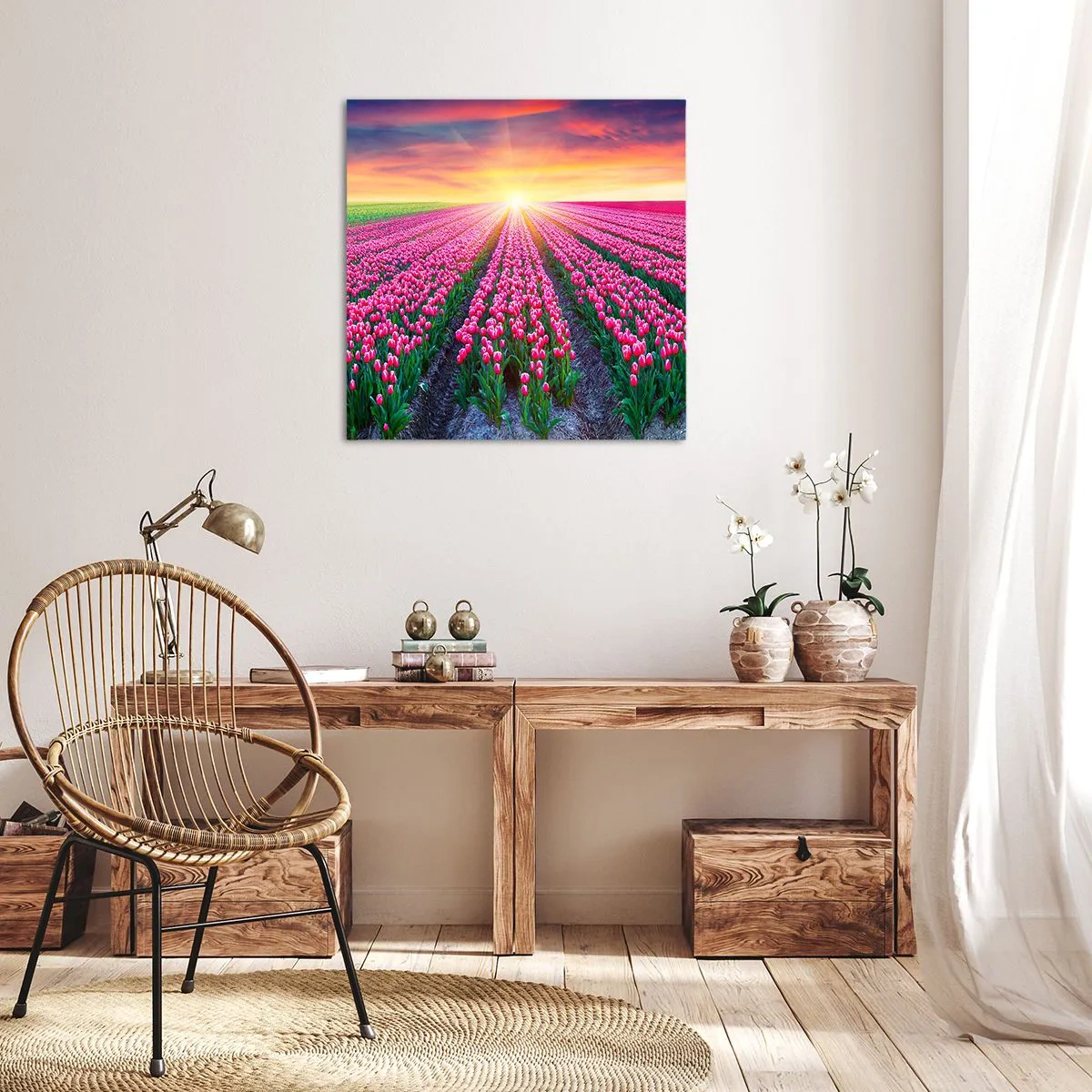 Schilderen op canvas - Beautyfarm - 30x30 cm