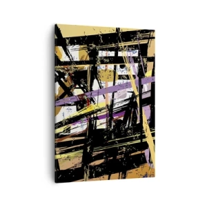 Schilderen op canvas - Een scherp snijden - 50x70 cm