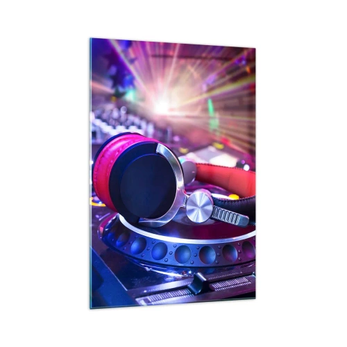 Schilderen op glas - Het zal, het zal gebeuren - 70x100 cm