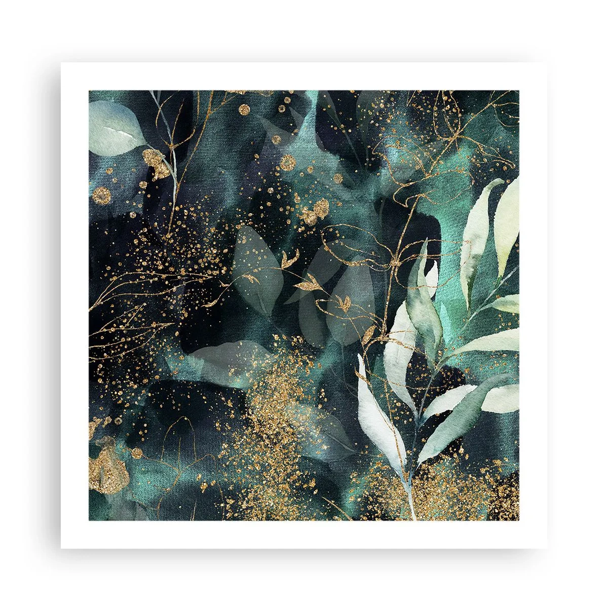 Poster - Magische tuin - 60x60 cm