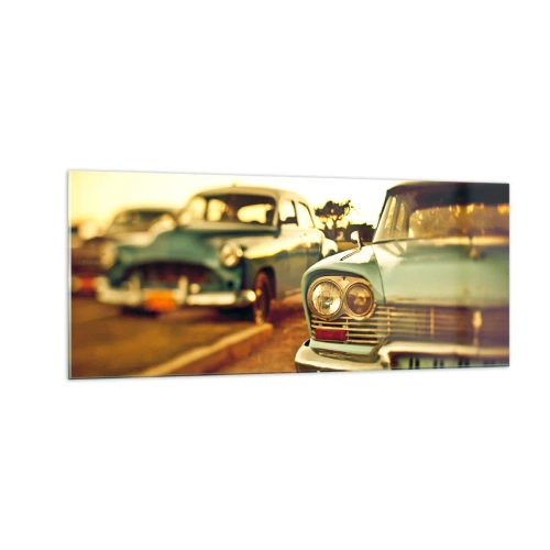 Schilderen op glas - Maar afwachten - 100x40 cm