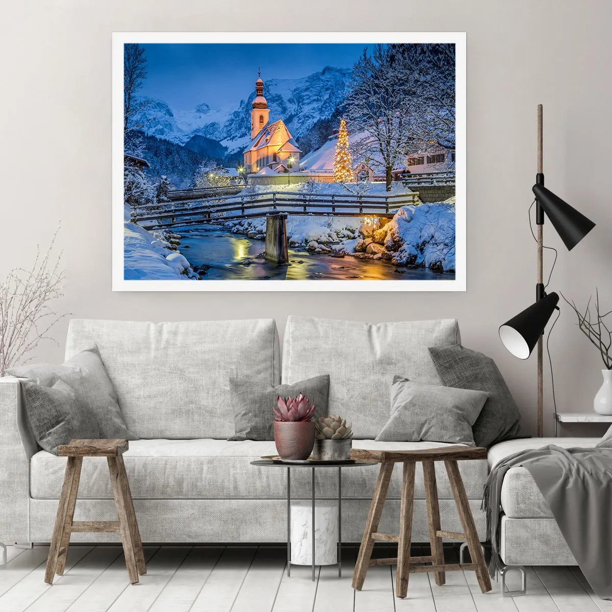 Poster - Kerstgeest - 100x70 cm