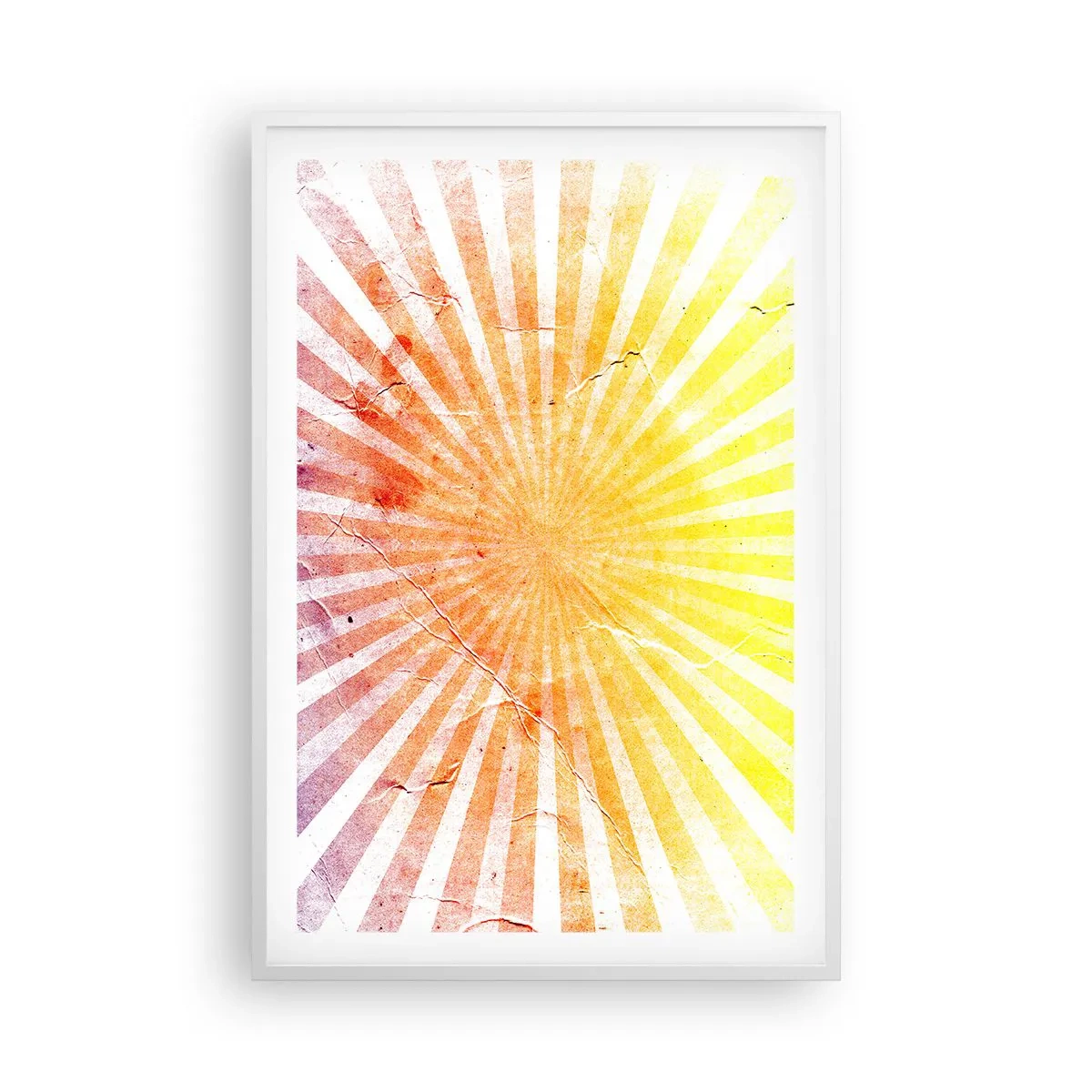 Poster in een witte lijst - Zonsopgangen en zonsondergangen - 61x91 cm