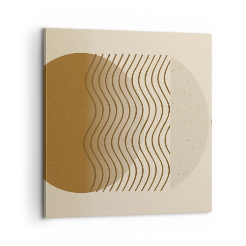 Schilderen op canvas - Over de oorsprong van geometrische figuren - 60x60 cm