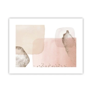 Poster - Een blik door kleur - 40x30 cm