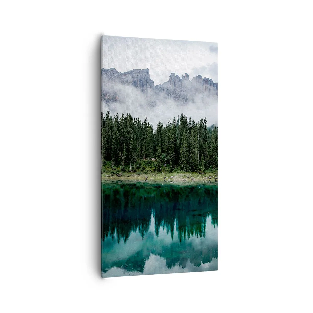 Schilderen op canvas - Stil, stil, laten we het drinkwater niet wakker maken... - 65x120 cm