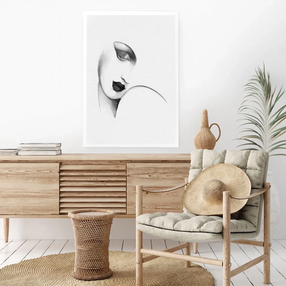 Poster - In de stijl van Łempicka - 70x100 cm