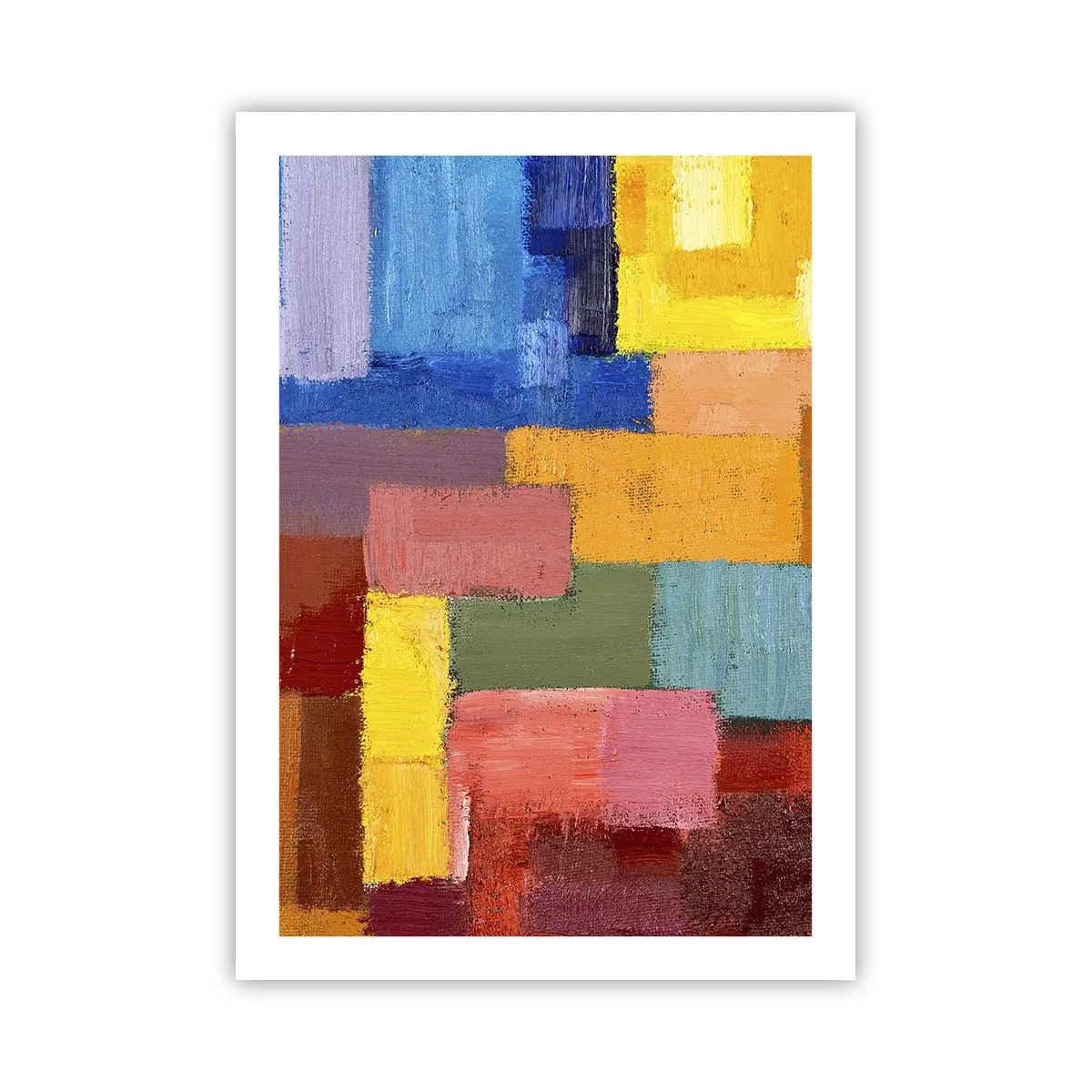 Poster - Elk is anders, allemaal kleurrijk - 50x70 cm
