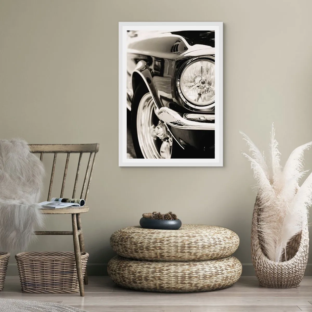 Poster in een witte lijst - Permanente glans - 40x50 cm