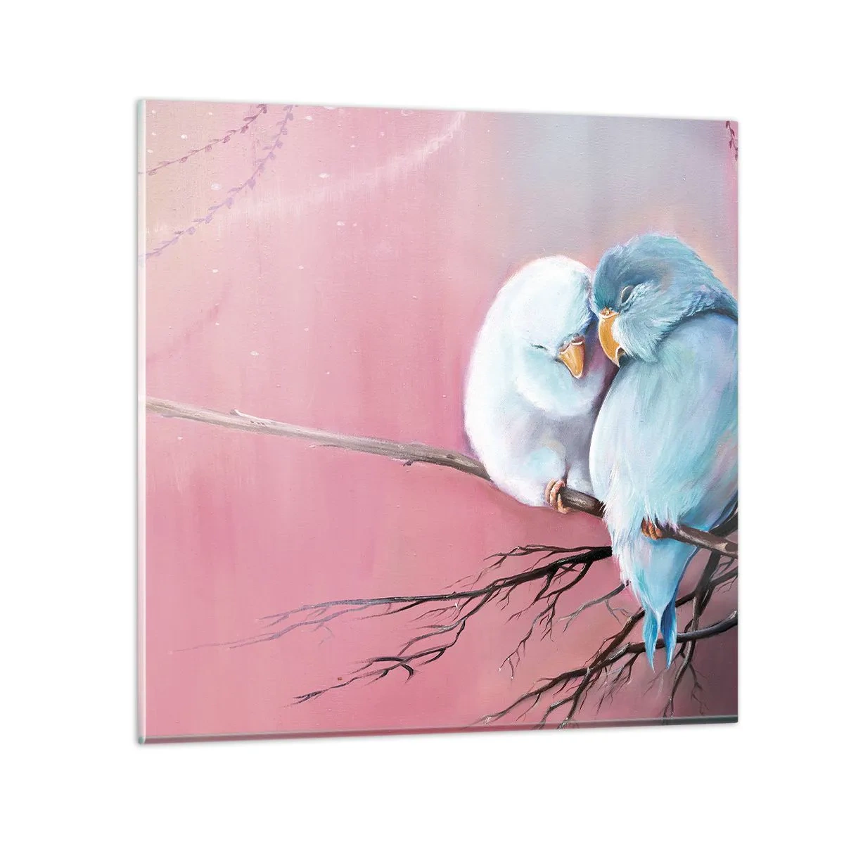 Schilderen op glas - Wat kan ik hier toevoegen? ... - 70x70 cm