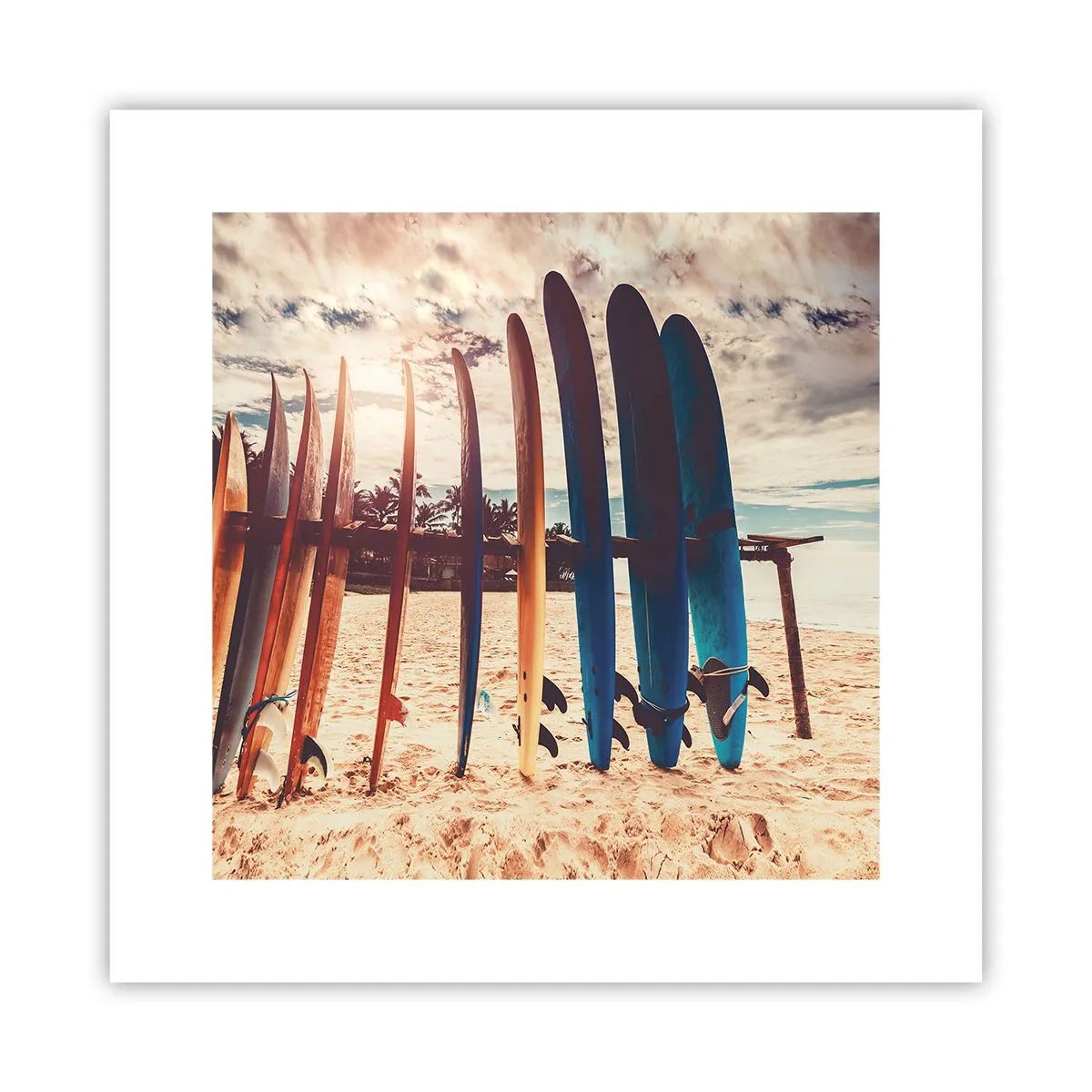 Poster - Weltrusten, zie je morgen - 30x30 cm