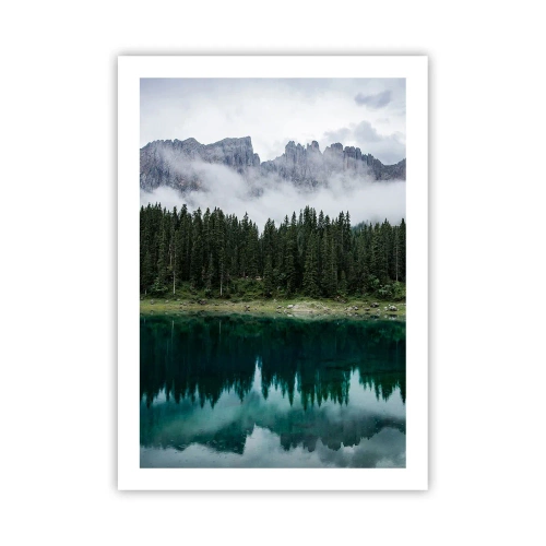 Poster - Stil, stil, laten we het drinkwater niet wakker maken... - 50x70 cm