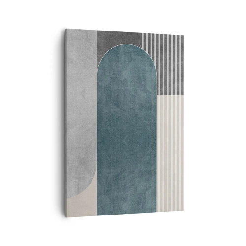 Schilderen op canvas - Compositie op niveau - 50x70 cm