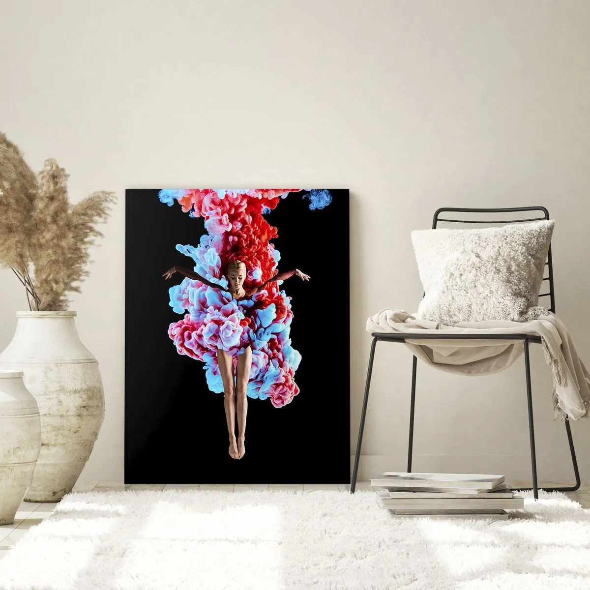 Schilderen op glas - In volle bloei - 50x70 cm