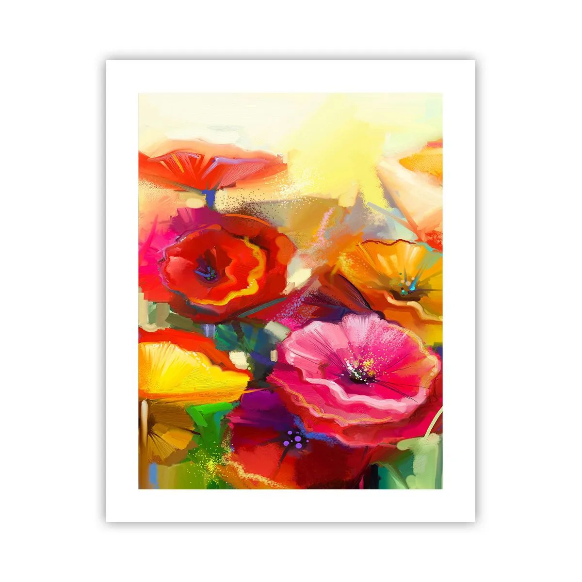 Poster - Niet alleen rood - 40x50 cm